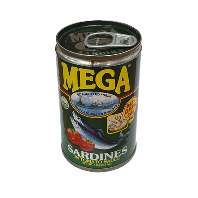 Mega Sardines in Tomato Sauce 155g