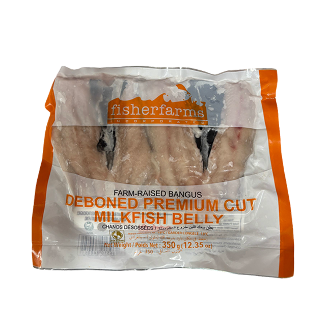 Deboned Premium Cut Milkfish Belly 350g