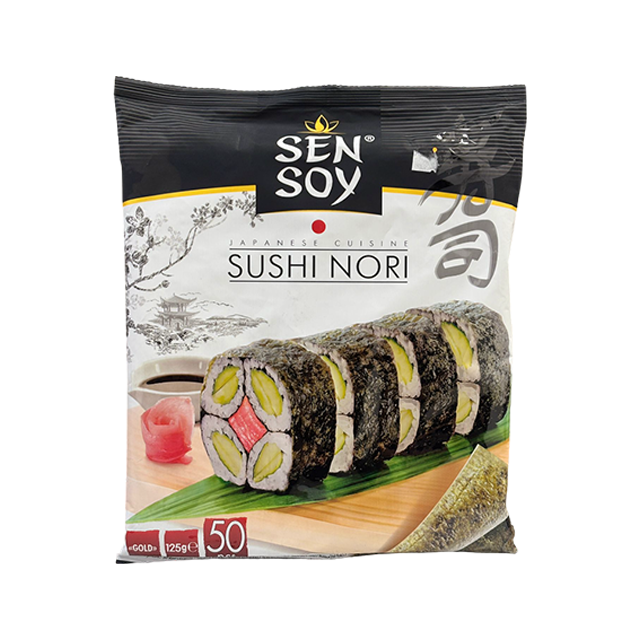 SENSOY Sushi Nori 50pcs125g