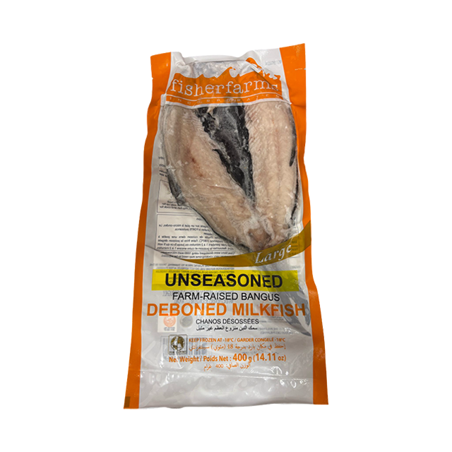 Unseasoned Deboned Milkfish 400g