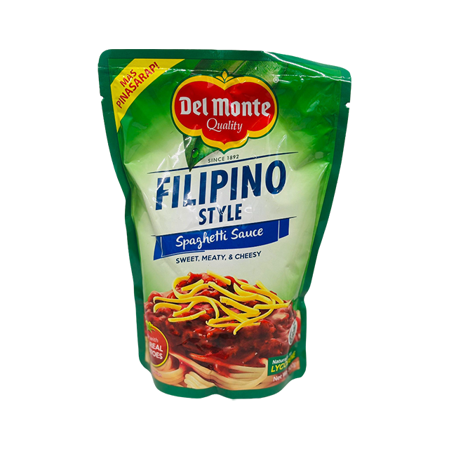 Del Monte Filipino Style Spaghetti Sauce Sweet Meaty and Cheesy 500g