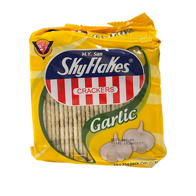 SkyFlakes Crackers Garlic 250g