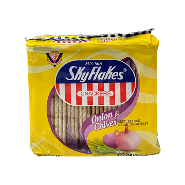 SkyFlakes Crackers Onion and Chives 250g